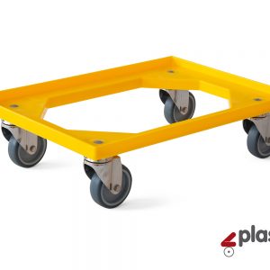 Plastic Trolley-Dolly 9160 (stainless steel wheels)
