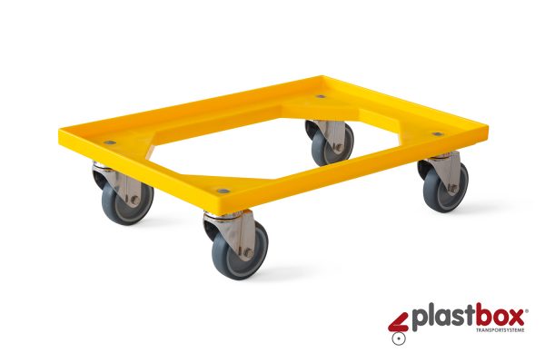 Plastic Trolley-Dolly 9160 (stainless steel wheels)