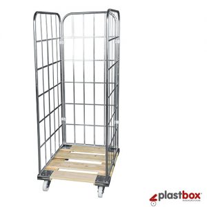 Roll cage wooden base 3 sides 1600