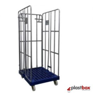 Roll cage plastic base 3 sides