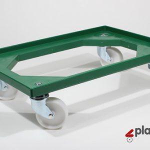 Plastic Trolley- Dolly BL 100 PP (galvanized wheels)