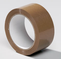 Brown Adhesive Tape PVC 100 PREMIUM 50 mm x 66 m