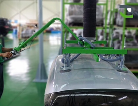 MASTER PLUS (ARTICULATED ARM OPTION) Lifting equipment