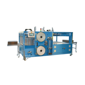Banding system US-2200 LBS-SL (Edge-protection-Corrugated cardboard stacks)