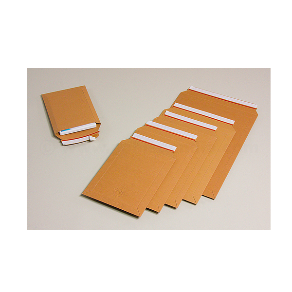 Brown envelope with self-adhesive