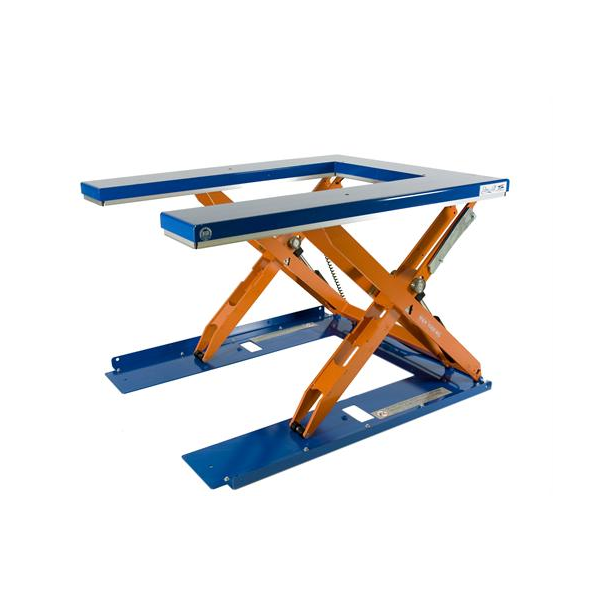 Lift tables with low profile