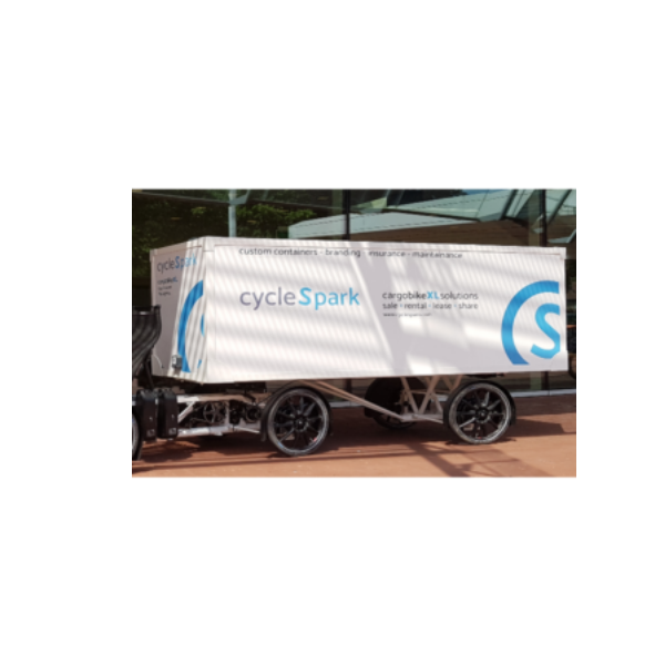 CycleSpark – XXLCargoBike Trailer Containers