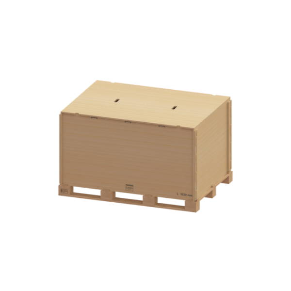 Wooden container Simplexclickbox
