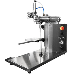 Filling machines for dense and semi-dense products