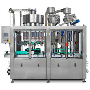 Automatic and semi-automatic filling machine to fill liquid products